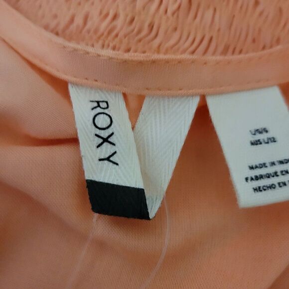 Roxy Light Sky Cropped Top (Size L) - Picture 5 of 7